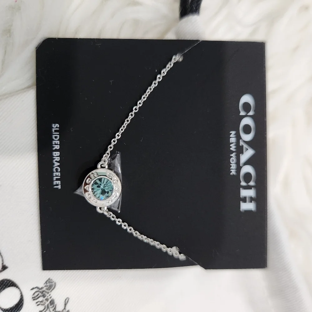 🩶▪️COACH▪️ Open Circle Slider Bracelet NWT